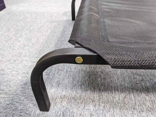 Cama exterior revestida por eletroforese para animais de estimação com certificação ISO9001 e alta durabilidade