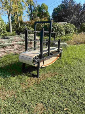 Equipamento de corrida para cães revestido por eletroforese e seguro