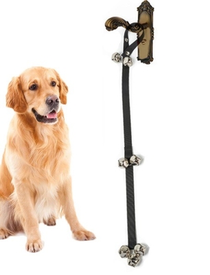 Produtos de Treinamento de Animais de estimação atualizados Sinos de porta ajustáveis para cães para treinamento de invasão de casas