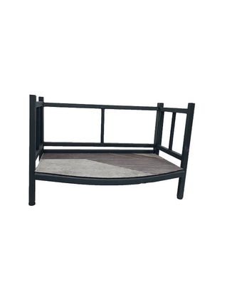 Tamanho XL Cama de cão de estimação elevada Função de resfriamento e estilo de lavagem manual feita com lã