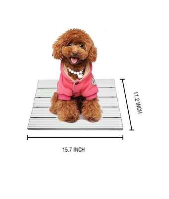 Relief de calor de verão para cães lavagem manual de alumínio de animais de estimação de refrigeração colchão cama Outros produtos para animais de estimação