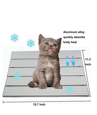 Relief de calor de verão para cães lavagem manual de alumínio de animais de estimação de refrigeração colchão cama Outros produtos para animais de estimação