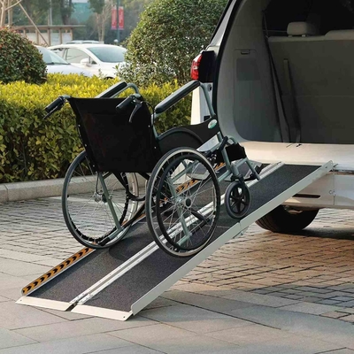 Fácil Carregamento Forte Desempenho 2-8ft Alumínio Ramp para Motocicletas 600lbs