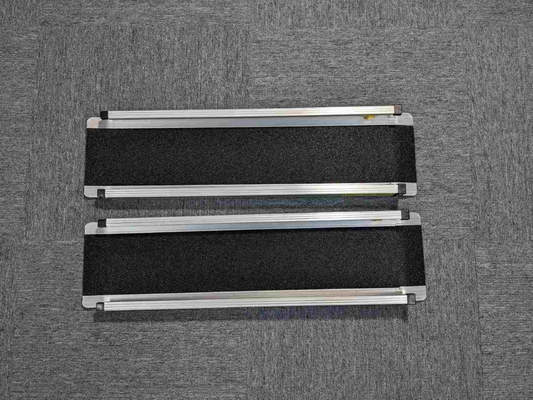 36cm dobrável portátil de alumínio mobilidade scooter rampa para a casa degraus escadas beira-mar