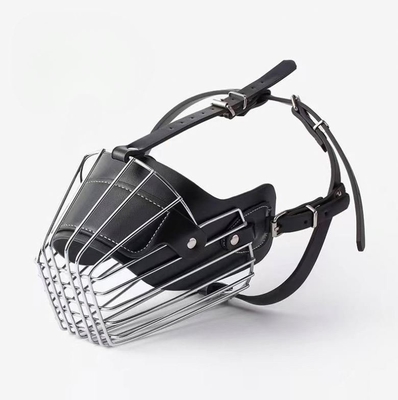Cão Ajustável Cesto De Couro De Arame De Barbe Maciço De Barbe Suave Com Dimensão Personalizada Sustentável