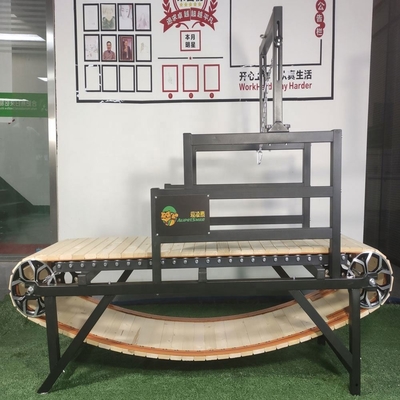 Máquina de caminhada de esteira de madeira para cães com cor personalizada e material durável