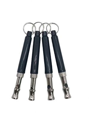 Treinamento simples de latido com assobio de cão rosa e cordão ajustável