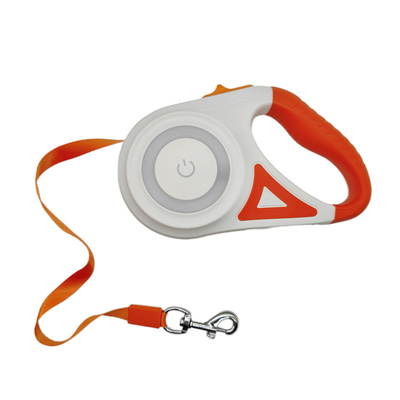 Leia automática para animais de estimação Leia de caminhada para cães retrátil com luz LED de longa duração e ajustável