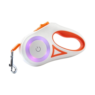 Leia automática para animais de estimação Leia de caminhada para cães retrátil com luz LED de longa duração e ajustável