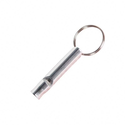 Treinamento de animais de estimação e autodefesa Alerta de emergência de metal personalizado laranja para segurança de sobrevivência