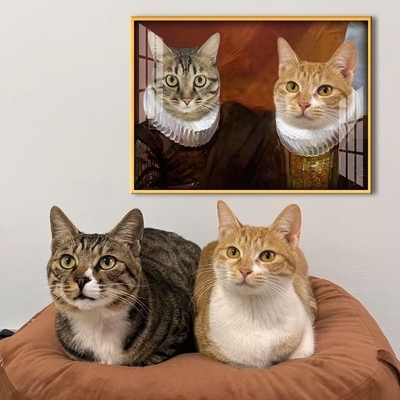Quadro de alumínio de liga de alumínio personalizado para decoração de animais e design personalizado