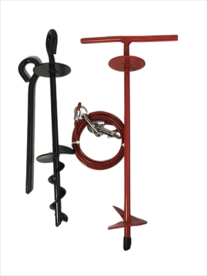 8mx40cm Cão estaca espiral parafuso Terra Anchor Spike para trampolim balanços Gazebo tenda