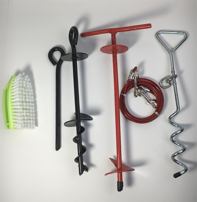 8mx40cm Cão estaca espiral parafuso Terra Anchor Spike para trampolim balanços Gazebo tenda