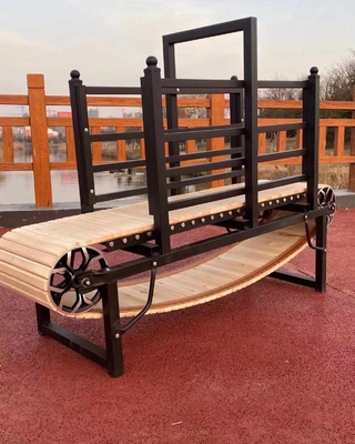 175cm*52cm*130cm/200cm*58cm*150cm Trampolina de madeira para treinamento de cães personalizado
