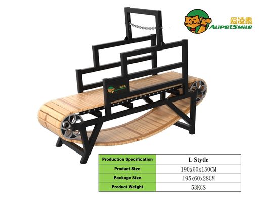 Pequena máquina manual para cães grandes Velocidade máxima 1 quilômetro por hora Roda de cães