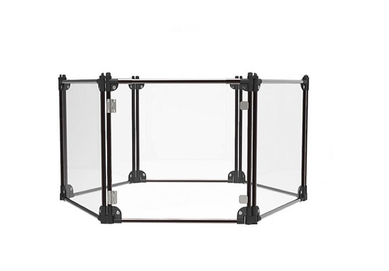 Treinamento de animais de estimação moderno de interior Pet Enclosure Pet Tent House Portátil Dobrável Dog Cat Playpen Acrílico Dog Playpen