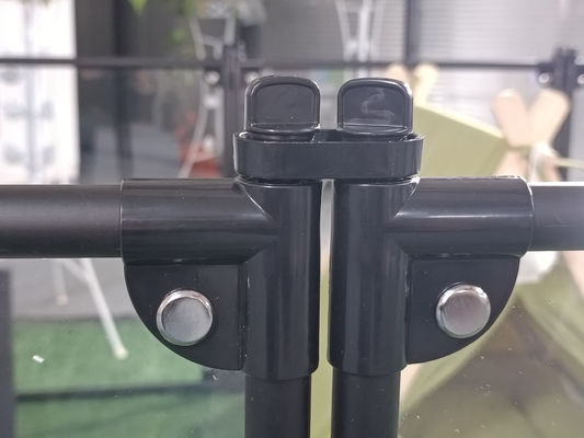 Quadrado Acrílico Alumínio Desmontável Pet Playpen para Transparente Casa Kennel gato