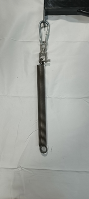 Suporte ao poste de mola de aço resistente para pitbulls Design sustentável e pesado