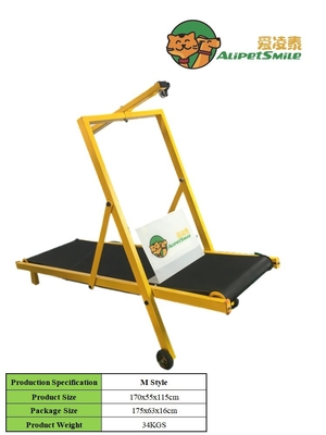 Equipamento de treino de animais de estimação seguro e durável esteira dobrável para cães grandes aceita OEM ODM
