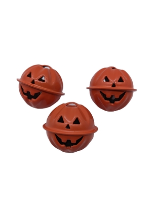 Sinos de abóbora verdes para decoração e embelezamento de árvores de Halloween