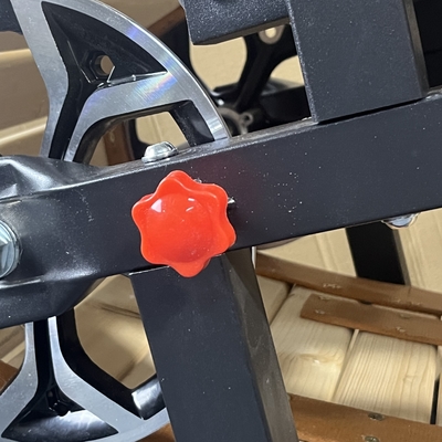 Super Leve Metal Baffle Treadmill com roda dianteira ajustável Sustentável e fácil