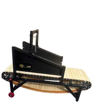 Super Leve Metal Baffle Treadmill com roda dianteira ajustável Sustentável e fácil