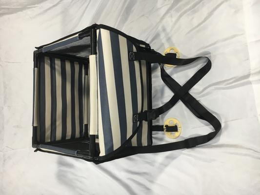 Caixa de transporte de animais de estimação Amazon Custom Oxford Folding Seat Transportador de segurança de viagem para cães
