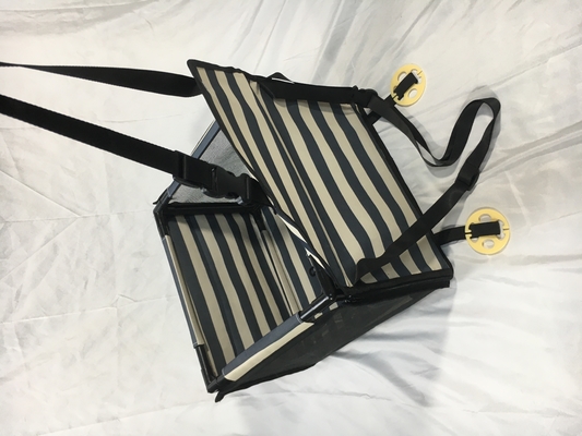 Caixa de transporte de animais de estimação Amazon Custom Oxford Folding Seat Transportador de segurança de viagem para cães