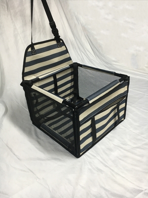 Caixa de transporte de animais de estimação Amazon Custom Oxford Folding Seat Transportador de segurança de viagem para cães