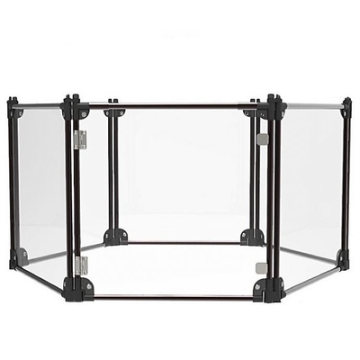 Quadrado Transparente Dobragem Cercas Pet Fácil de montar e tamanho personalizado para cães