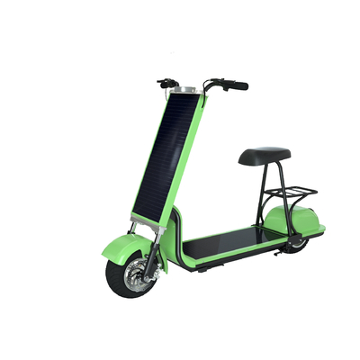 Melhore a sua viagem com a scooter solar de longa distância por carga 35-70km e velocidade máxima 18km/h