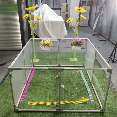 Customização leve portavel animal cerca playpen gaiola de animais de estimação com robusta flexibilidade