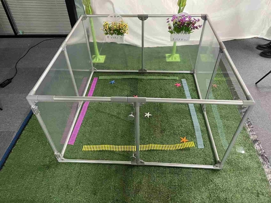 Customização leve portavel animal cerca playpen gaiola de animais de estimação com robusta flexibilidade