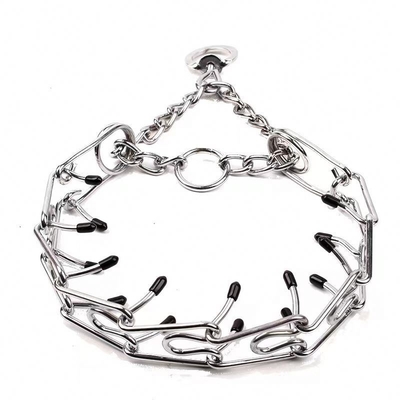 Tamanho do cliente Metal Desmontável Cão de Treinamento de Cadeia Collar com Treinamento Personalizado