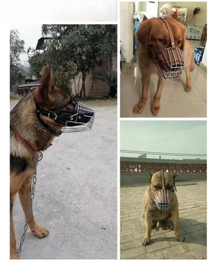 Anticorros de animais de estimação para Pitbull Shepherd Pequeno Cachorro Retriever Couro 15-25kg