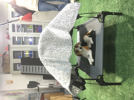 Design de armazenamento destacável Tenda elevada para animais de estimação para sono tranquilo e aventuras ao ar livre