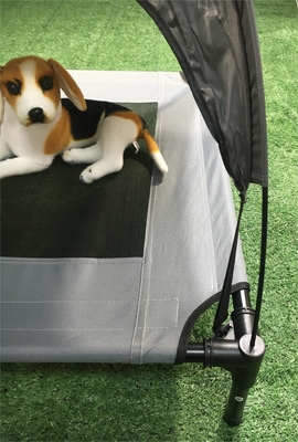 Design de armazenamento destacável Tenda elevada para animais de estimação para sono tranquilo e aventuras ao ar livre