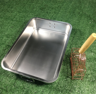 45x30x10cm Tamanho Caixa sanitária de gato lavável para limpeza de animais de estimação Material de aço inoxidável