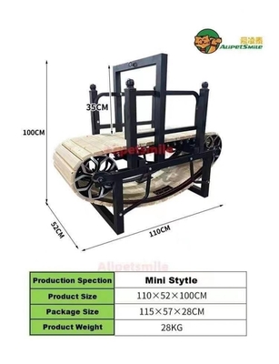 Máquina de corrida de animais de estimação de cor personalizada para cães Anodização e acabamento de eletroforese