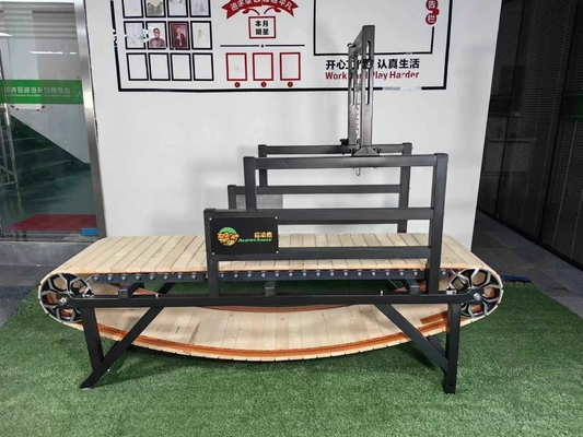 175cm*52cm*130cm/200cm*58cm*150cm Wood Dog Treadmill para treino de agilidade e corrida