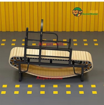 Acero inoxidável e plástico máquina de correr para cães para animais de estimação Diário de treino de tecido Material de amostra