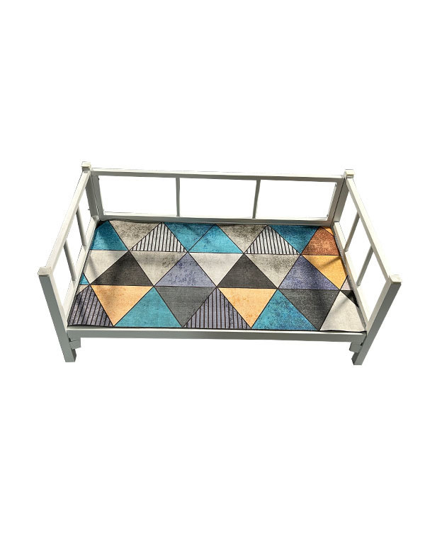 Cama de cães de madeira de ferro para animais de estimação para cães com capacidade de carga de 20-30 kg