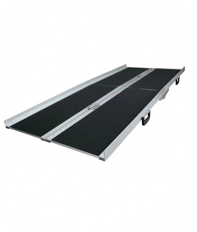 Fácil Carregamento Forte Desempenho 2-8ft Alumínio Ramp para Motocicletas 600lbs