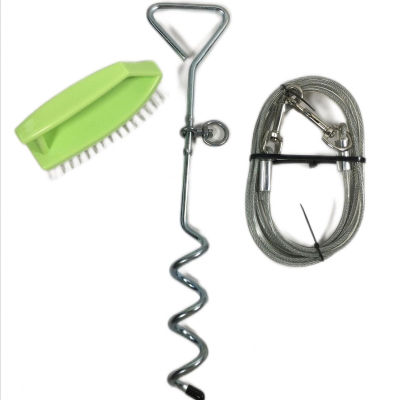 Espiral de aço inoxidável para cães de aço inoxidável para cães