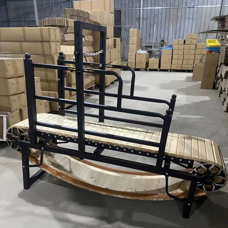 175cm*52cm*130cm/200cm*58cm*150cm Trampolina de madeira para treinamento de cães personalizado