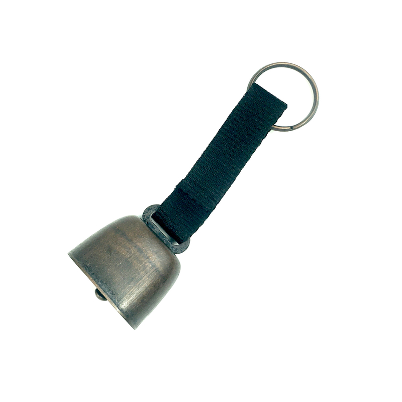 Mantenha-se seguro em suas aventuras de caminhada com 22g Bear Bell Hiking Buckle Belt e Cow Bell