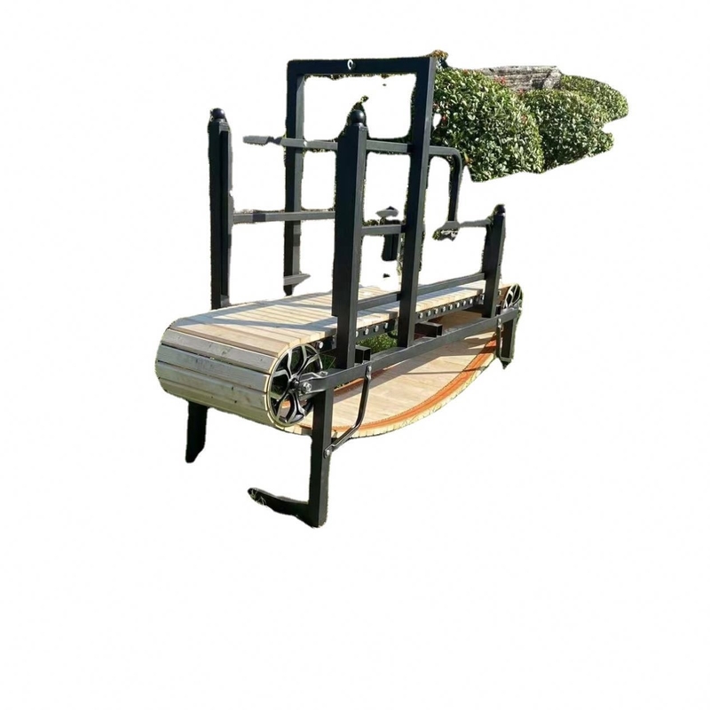 Pet Daily Treinamento Wood Dog Treadmill Pit Bull máquina de corrida Slatmill com logotipo personalizado