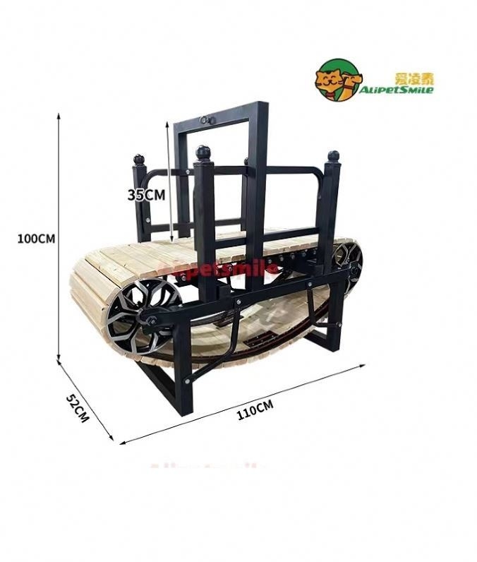 Máquina de corrida de animais de estimação de cor personalizada para cães Anodização e acabamento de eletroforese