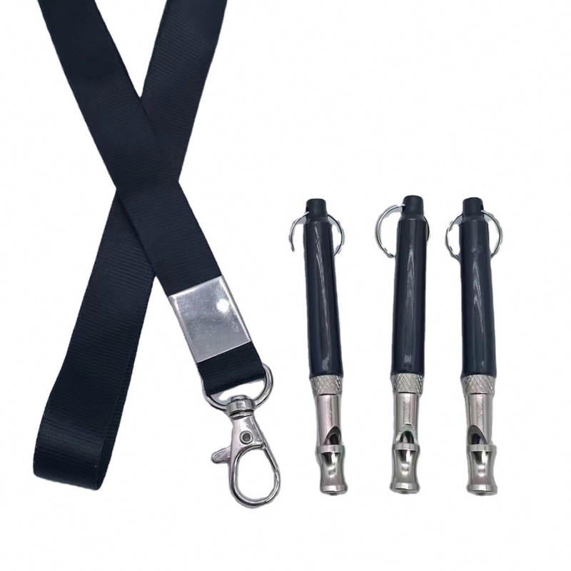 Parem de ladrar agora Fornecido 8cm*0.8mm Apito de treinamento de cães para treinamento de animais e obediência