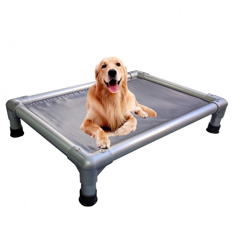 Logotipo personalizado Acceptado Cama de cão de alumínio para cães grandes Fácil de limpar Design de luxo